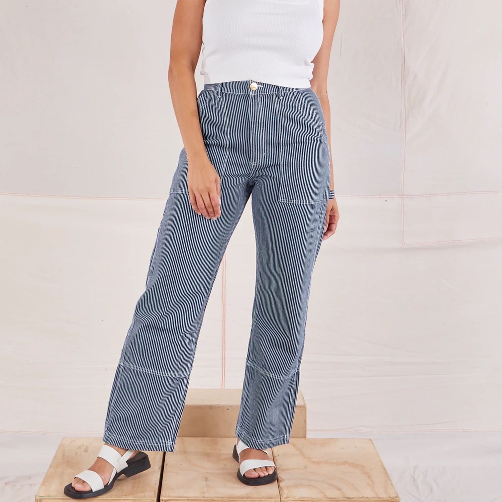 BIG BUD PRESS CARPENTER JEANS - INDIGO RAILROAD- XS